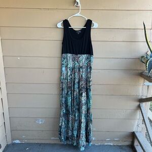 Karen Kane Boho Maxi Dress Size L